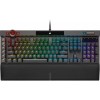 CORSAIR K100 RGB OPTICAL-MECHANICAL, negru Full Key (NKRO) with, Cu fir, USB