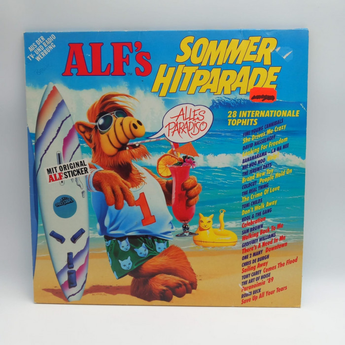 various ALF&#039;s SOMMER HITPARADE 1989 double LP Polystar, Germania, NM / VG+