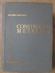 CONSTRUCTII METALICE - VICTOR POPESCU foto