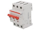 Separator-&Icirc;ntrerupător 3 Poli pentru Șină DIN 50A 400VAC