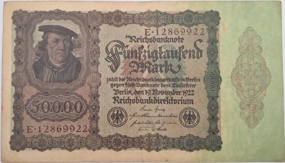 Germania 50000 Mark 1922 foto