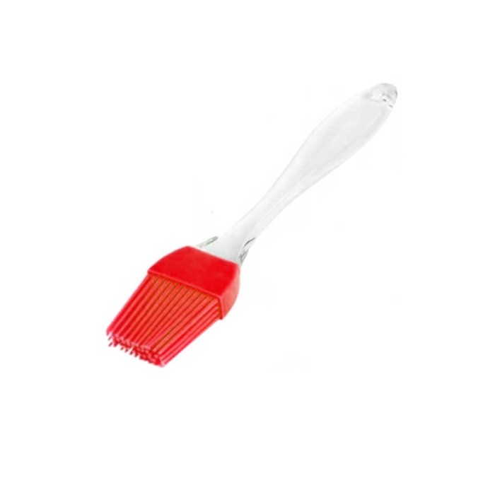 Pensula de silicon pentru bucatarie, 22 cm, rosu