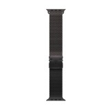 Curea smartwatch, THD, metalica, compatibila Apple Watch Ultra 49 mm, titan negru