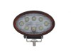 24W Led Oval lumini de lucru 143mm Seceratoare Offroad ATV 4x4 12V 24V