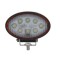 24W Led Oval lumini de lucru 143mm Seceratoare Offroad ATV 4x4 12V 24V