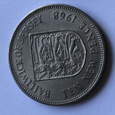 i171 JERSEY 10 NEW PENCE 1968 foto