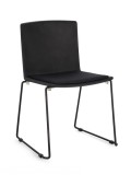 Cumpara ieftin Set 4 scaune negre Giulia 43.5x50x79 cm