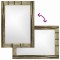 Set dulap baie 2 buc. natural Lemn de mango solid - 12