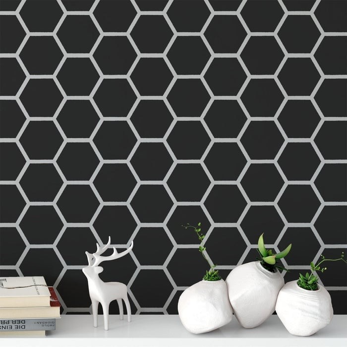 Sablon Perete vopsire, tencuiala 900x600x0.7mm Honeycomb Refolosibil, model MXSP7065