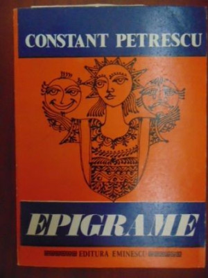 Epigrame-Constant Petrescu foto