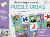 Invata despre animale. Puzzle urias (28 de piese mari)