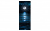 Cumpara ieftin SOOOEC Autocolant adeziv fotografic PVC 77 X 200 cm (luna si stele) - RESIGILAT