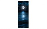 Cumpara ieftin SOOOEC Autocolant adeziv fotografic PVC 77 X 200 cm (luna si stele) - RESIGILAT