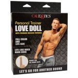 Papusi barbat - CalExotics Antrenorul Personal cu Penis Aproape Real si Fund Stramt Pregatit pentru Repetari Toata Noaptea