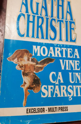 MOARTEA VINE CA UN SFARSIT Agatha Christie foto