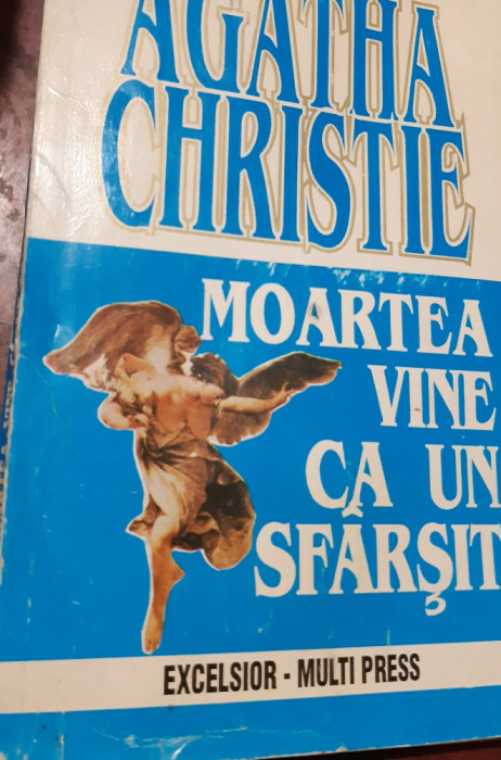 MOARTEA VINE CA UN SFARSIT Agatha Christie