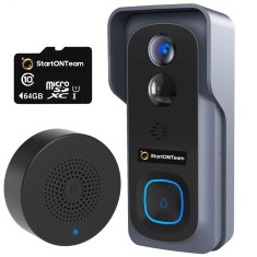 Videointerfon Smart Wireless de Exterior cu Camera HD, Senzor Miscare, Night Vision