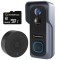 Videointerfon Smart Wireless de Exterior cu Camera HD, Senzor Miscare, Night Vision