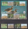 COOK ISLANDS PASARI MI. 2147-2150 + KLEINBOGEN 2147-2150 WWF MNH, Nestampilat