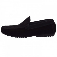 Pantofi barbati, din piele naturala, marca Eldemas, 1730-01V-24, negru 44 foto