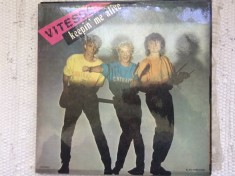Vitesse keepin Me Alive 1985 disc vinyl lp muzica pop rock electrecord ST ELE 02864 VG+