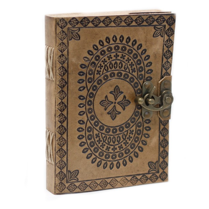 Agenda din piele - Mandala