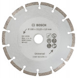 Disc de taiere diamantat pentru materiale de constructii Bosch 180mm