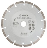 Disc de taiere diamantat pentru materiale de constructii Bosch 180mm