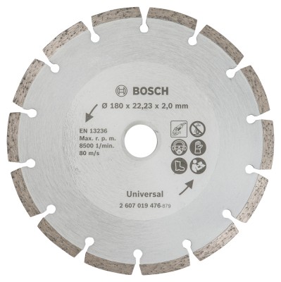Bosch Disc de taiere diamantat pentru materiale de constructii 180mm ProAdvanced PowerfulTools foto