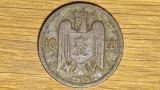 Romania - moneda de colectie - 10 lei 1930 H ? - Carol II - superb patinata!