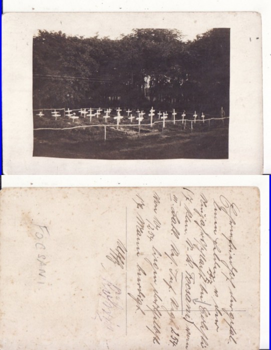 Focsani ( Vrancea ) -Cimitirul german- militara WWI, WK1-rara