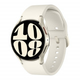 Smartwatch Samsung Watch 6 SM-R930, ecran AMOLED 1.31inch, 2GB RAM, 16GB Flash, Bluetooth 5.3, Carcasa Aluminiu, 40mm, Waterproof 5ATM (Bej)