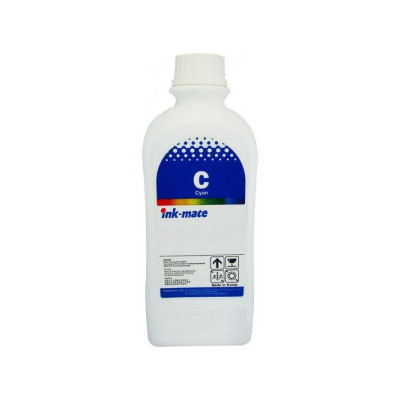 Cerneala compatibila refill Dye GI-490C pentru imprimante Canon, 1000 ml Cyan foto