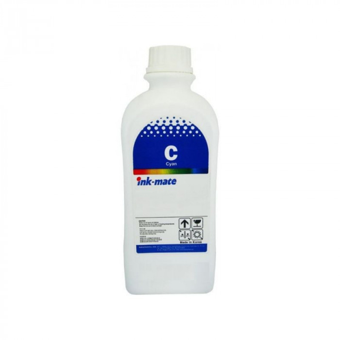 Cerneala compatibila refill Dye GI-490C pentru imprimante Canon, 1000 ml Cyan