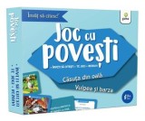 Joc cu povesti. Casuta din oala. Vulpea si barza. Invat sa citesc!/***, Gama
