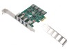 Card Extensie PCIe USB 3.0 x4 5Gbps