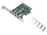 Card Extensie PCIe USB 3.0 x4 5Gbps