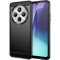Husa Carbon Silicon ALC Mobile, Pentru Xiaomi Redmi 14C, - Negru