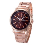 GENEVA Ceas dama Geneva, Quartz, Rose Gold / Maro