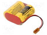 Baterie litiu 6V 5000mAh BTO nere&icirc;ncărcabilă 53x26x50,5mm