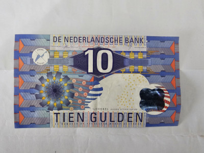 Olanda 10 Gulden 1997 Noua foto
