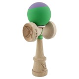 Kendama X Originala, Ata 62/65 cm Bicolor Mov/Verde