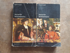 JOCURILE SCHIMBULUI - FERNAND BRAUDEL, 2 vol. foto