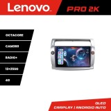 Navigatie Android Citroen C4 2005-2010 Lenovo 2K QLED 12+256 GB 360