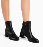 Cumpara ieftin Botine dama Leleka Negre
