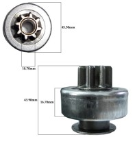 Bendix Dacia Logan 2004-2012 si Sandero 2008-; motorizare 1.4 si 1.6 mpi , electromotor, ASAM Iasi foto