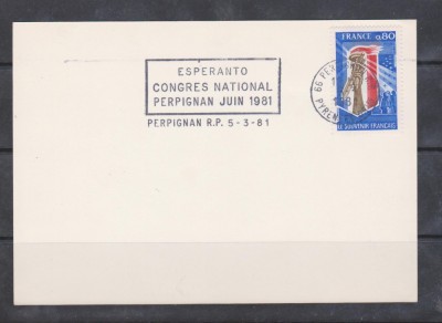 Franta 1981 , Perpignan Esperanto Congress foto