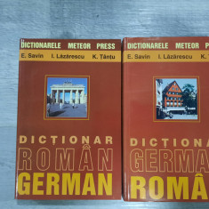 Dictionar german-roman,roman-german de E.Savin,I.Lazarescu,K.Tantu