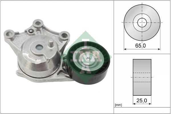 INA 534 0656 10 Intinzator curea, curea distributie