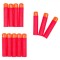 Set Săgeți Spumă, 9cm, 12 Bucăți, Culoare Roșu